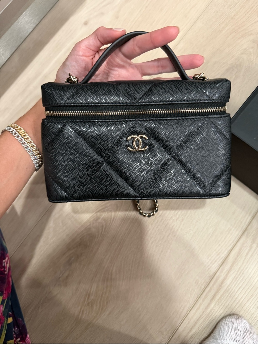 Chanel Slim Vanity Black